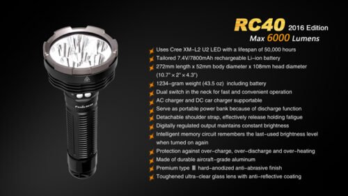 ⁦FENIX RC-40 كشاف⁩ - الصورة ⁦16⁩